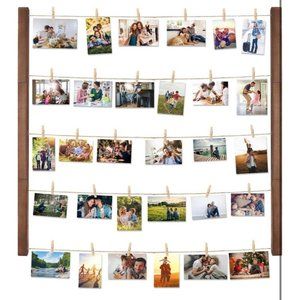 Halcent Wall Picture Photo Frame Collage for Picture Display, Wood Decor Wall Ph